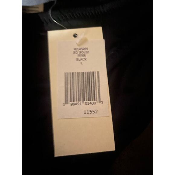 NWT-Eberjey So Solid Margarita Bikini Top & Bottom Black Size Large - Picture 5 of 5